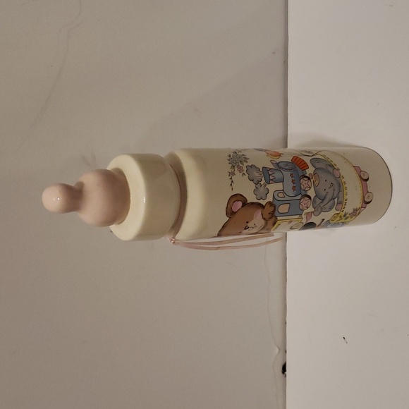 Cambium Design Pink Top Baby Bottle Bank 1986 - Picture 1 of 8